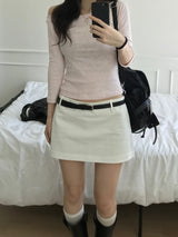 Ivy オフショルダーTシャツ (3 colors)