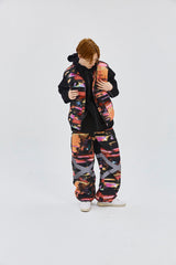 ORIGINAL POT-X REFLECTIVE JOGGER PANTS PINK PATTERN
