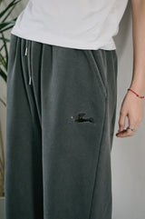26SS★ Animal Stitch Pigment Sweatpants