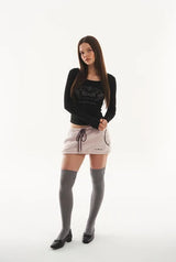 Dotty tee - black