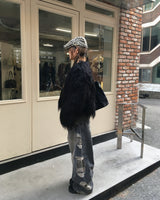 Leopard hunting cap