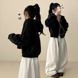 Heat-to-Way Washing Denim Hood Zip-Up