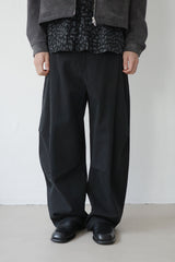 sculpted curved pants