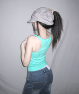 meow rib top (5colors)