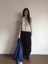 アンチヘンリーネック3/4スリーブTシャツ
