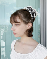 Leopard ruffle scrunchie 003