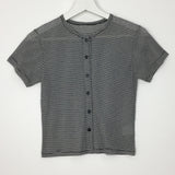 Striped mini cardigan (4color)