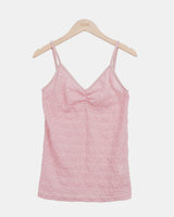 Merin Lace Strap Sleeveless Top