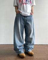 Haku Stripe Denim Pants