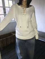 [easeas made] Holly Eyelet Knit