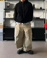CT patch cargo cotton pants