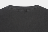 Look Taper Heavy Pigment Semi Cropped Plain Short Sleeve