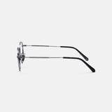 Knouun Round titanium glasses CODE. 101. A gray