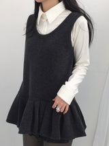 a flared winter dress