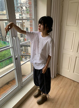 [unisex] Murre Loose Fit Printing Short Sleeve Tee