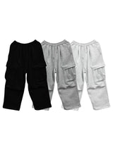 Double brushed big pocket balloon pants
