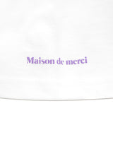 Women's Le Lis Relax Crop Tee WhitePurple(FCC2TS385W)