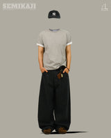 HA Roll-up Layered Muscle Fit 1/2 T