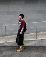 Daken Distressed Cargo Denim Bermuda