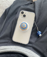 Button Layered Tok_04 phone grip holder