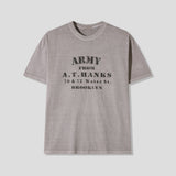 アーミーピグメントダイング半袖Tシャツ