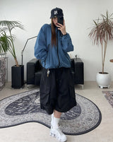 Edin Nylon Cargo Bermuda Pants