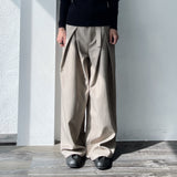 Structured Twill Trousers