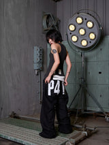 P4!N Denim Pants (BLACK)