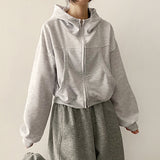 ポープインシジョンポケットハイネックフードジップアップ