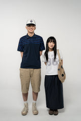レギュラー ワイド ワーク ハーフ パンツ (BEIGE)