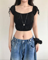 ケーキブルームリボンオフシャーリングbl