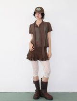 TIE SHEER SHIRT