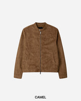Nova Suede Snap Jacket