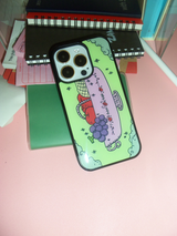 fruits and clouds epoxy phone case
