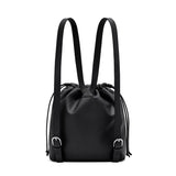 Sele Drawstring Backpack Medium Black