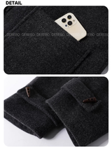 Urban Cara Milead Wool Toggle Long Coat