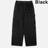 Anthony rivet denim pants