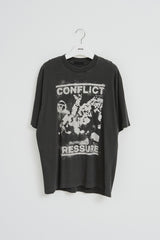 Conflict Washed Top (3color)