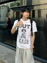 ルーメンアフログラフィックプリントTシャツ