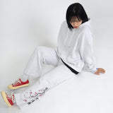 SNOW PLUM BLOSSOM PANTS (MELANGE)