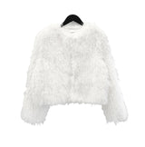 Coteo Crop Fur Jacket