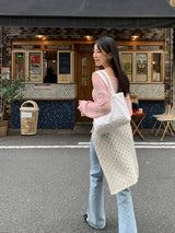 [MADE] Harmo layered knit skirt