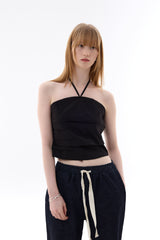 MELLIFLUOUS STRING TUBE TOP / BLACK