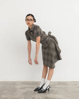 Tartan Wrapped Skirt
