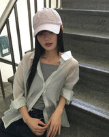 Miku Flower Patch Ball Cap Hat