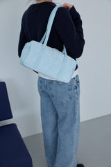 compact duffle bag (sky blue)