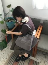 BIG NANSEE BAG - GREY