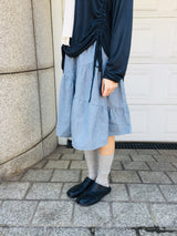 Le Panel Midi Skirt (2color)