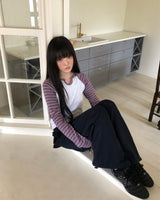 フイン ラグラン ロングスリーブ Tシャツ