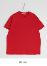 [unisex] シオニ ベーシック レイヤード 半袖Tシャツ